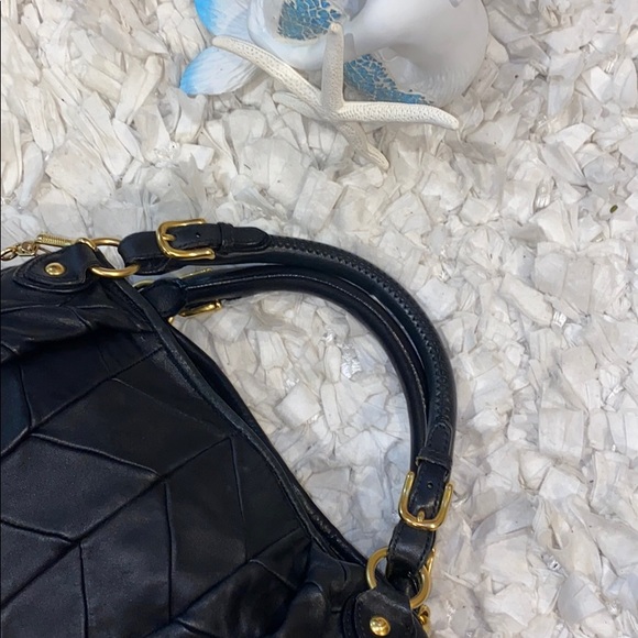 HP🎉 MIUMIU Quilted Chevron Hobo Bag - Picture 6 of 8